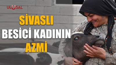 Sivaslı besici kadının azmi